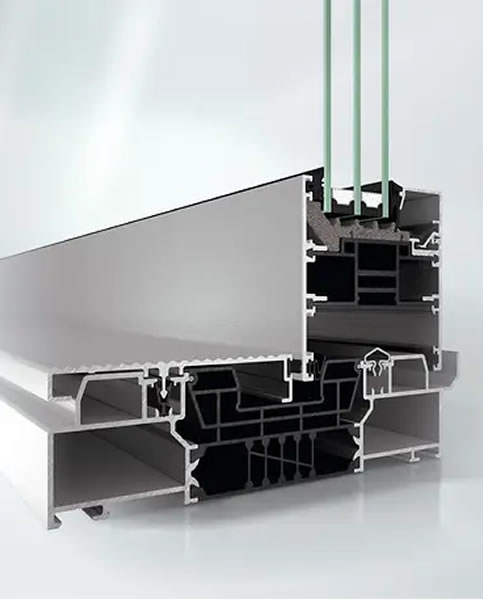 Schüco Schiebe- und Hebeschiebesystem ASE 80.HI TipTronic