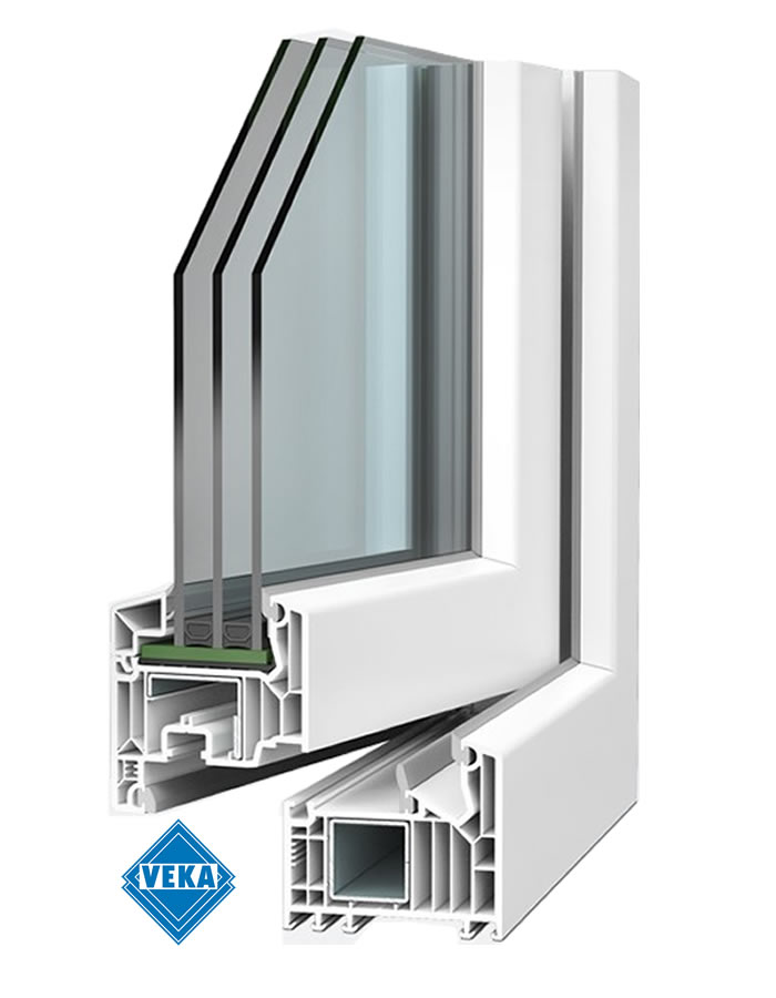 VEKA FENSTER aus Kunststoff und Kunststoff/Aluminium